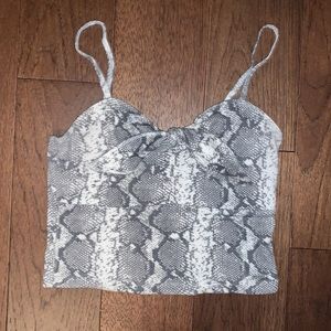 Snakeskin Top